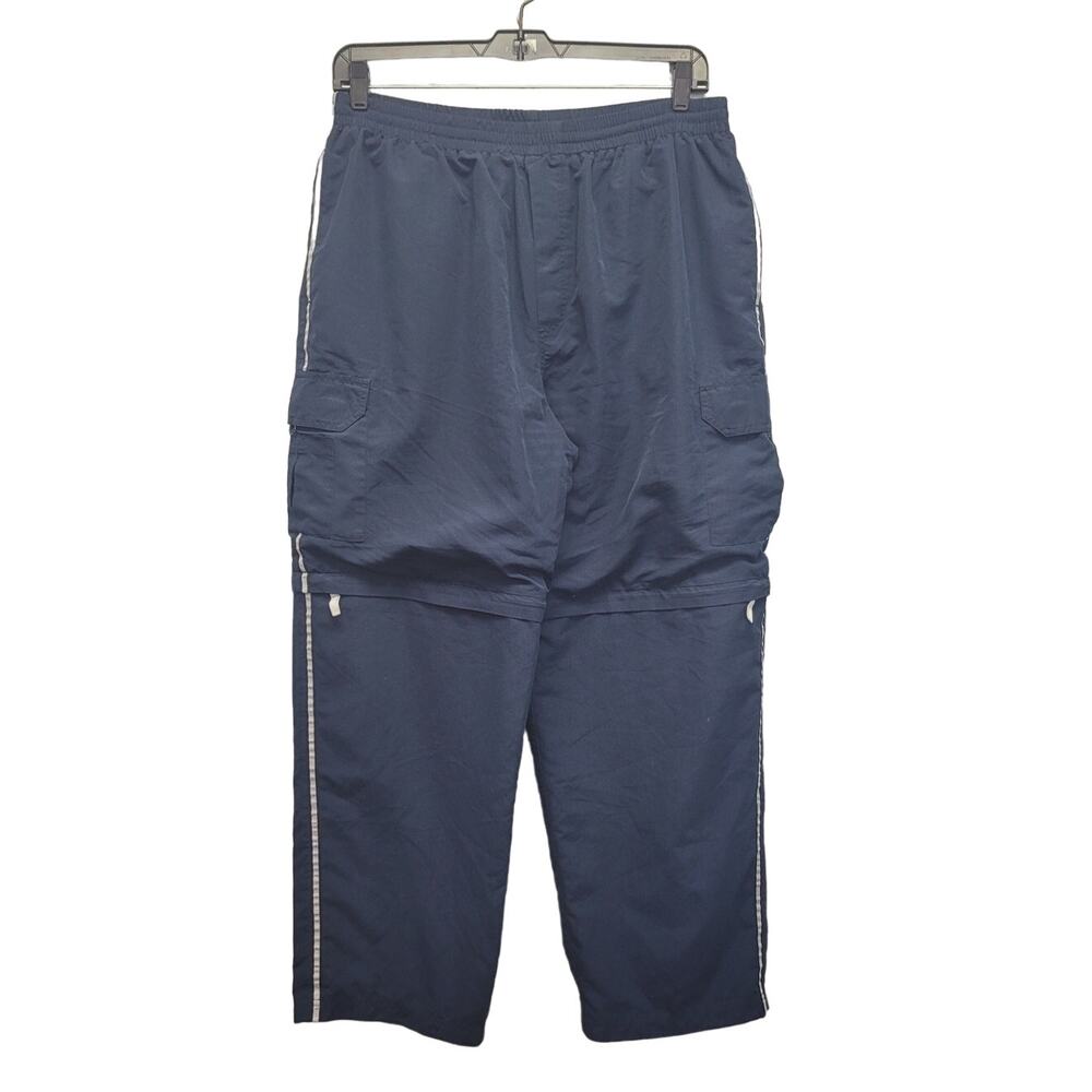 Energy Zone Mens XL PolyCotton Drawstring Waist Lined Convertable Pants